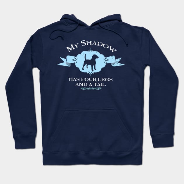 My Beagle Shadow Hoodie by You Had Me At Woof